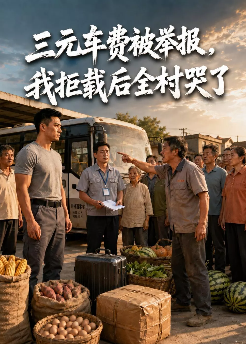 三元车费被举报，我拒载后全村哭了