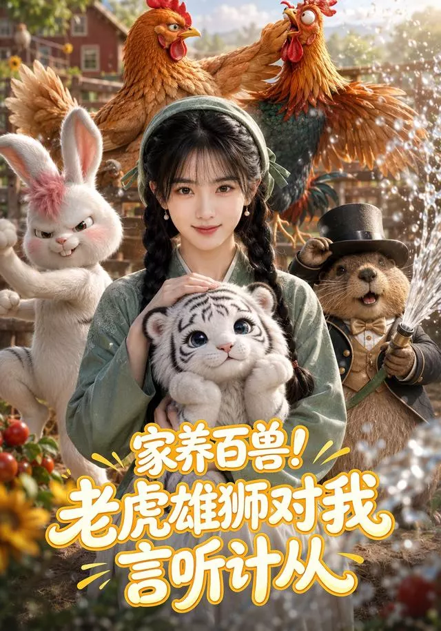家养百兽！老虎雄狮对我言听计从