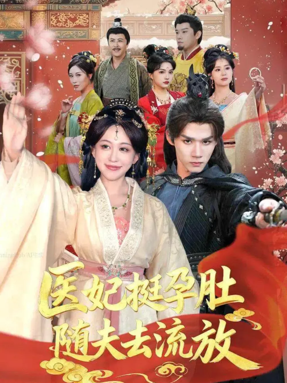 医妃挺孕肚随夫去流放