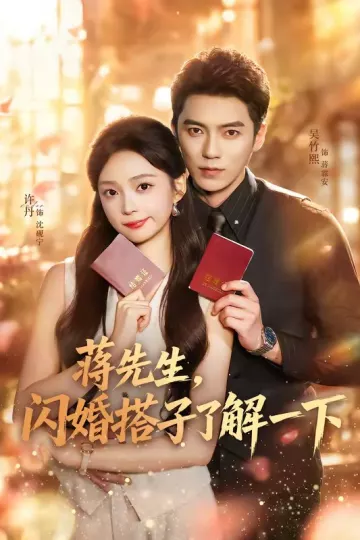 蒋先生，闪婚搭子了解一下