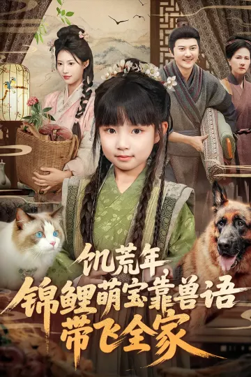 饥荒年,锦鲤萌宝靠兽语带飞全家