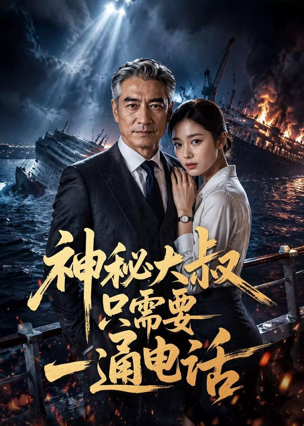 神秘大叔只需要一通电话