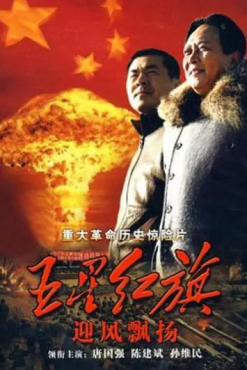 五星红旗迎风飘扬
