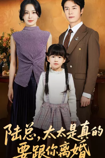 陆总太太是真的要跟你离婚
