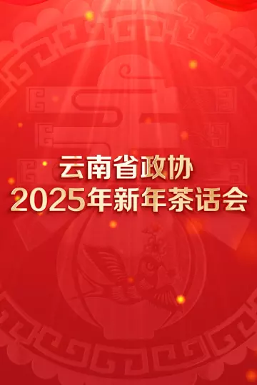 云南省政协2025年新年茶话会文艺