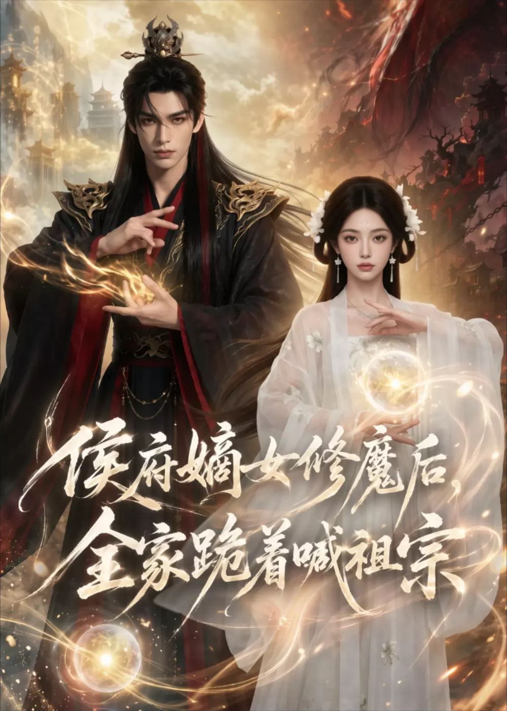侯府嫡女修魔后，全家跪着喊祖宗