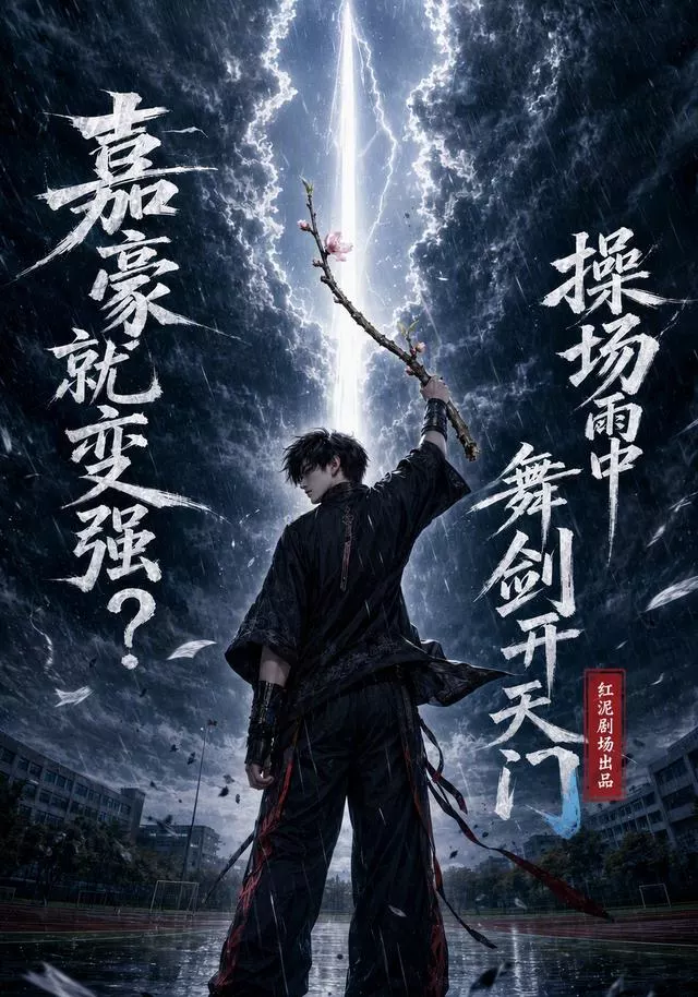 嘉豪就变强？操场雨中舞剑开天门