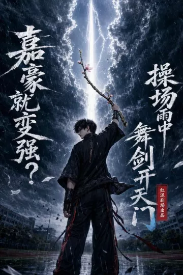 嘉豪就变强？操场雨中舞剑开天门