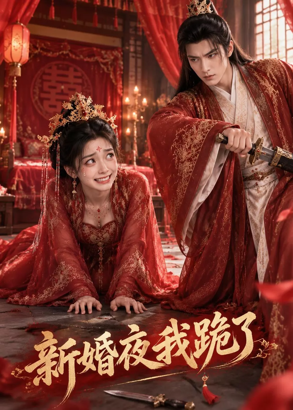 新婚夜我跪了